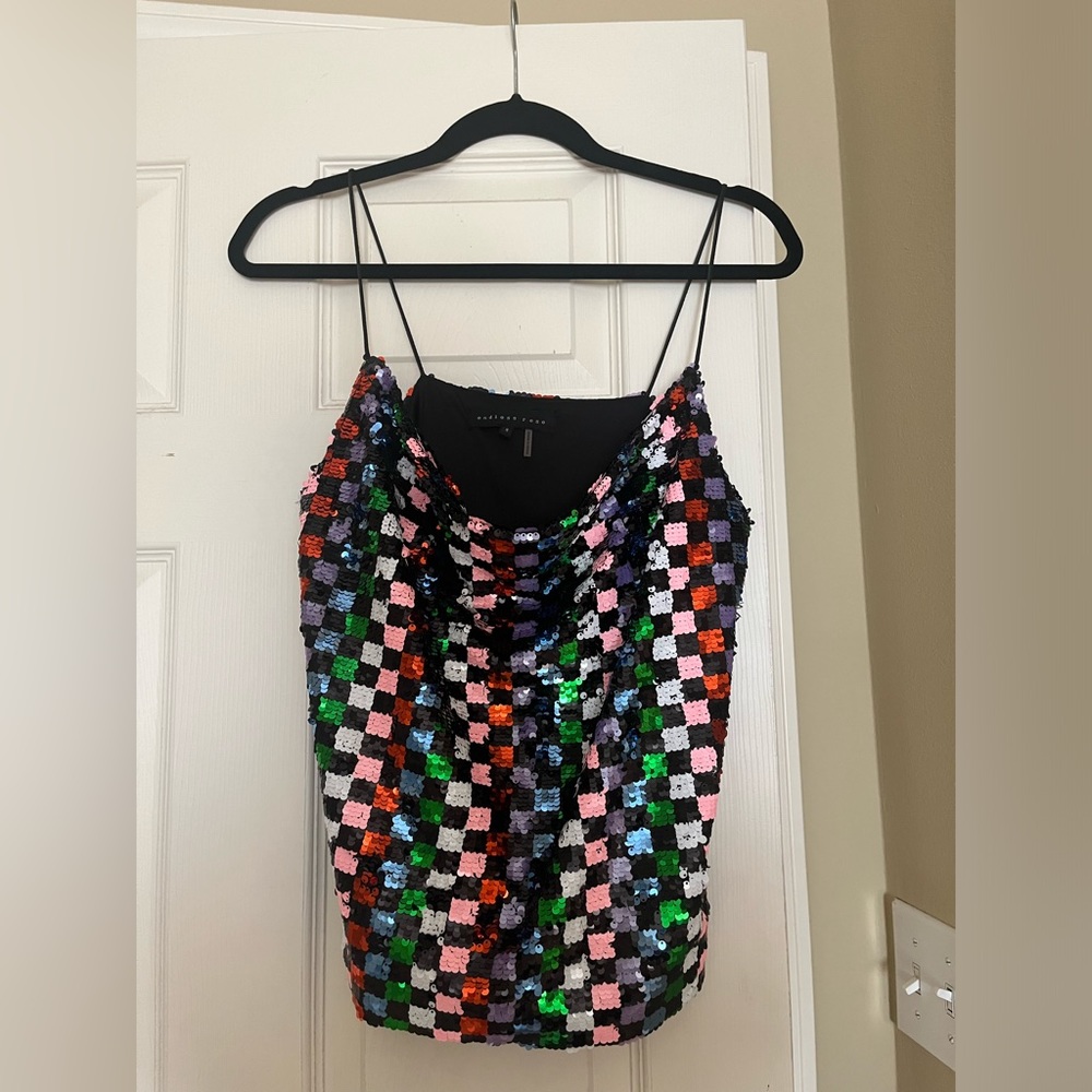 Sequin top